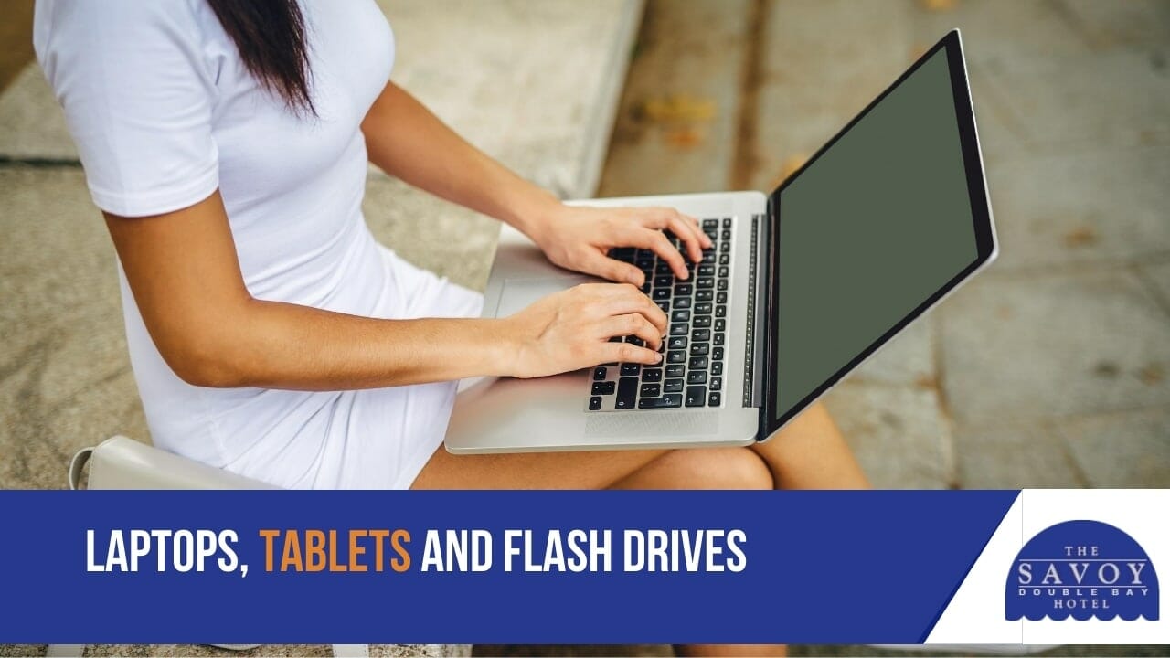 Travel Essentials for Sydney Travellers - Sydney Laptops, tablets and flash drives