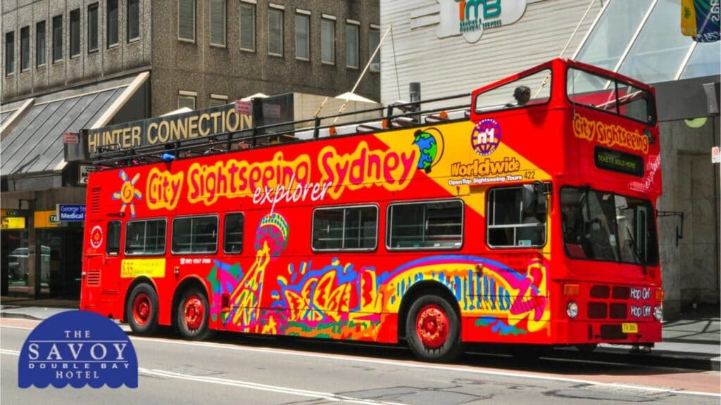 Best Way to Get Around Sydney - Sydney A vibrant red and yellow