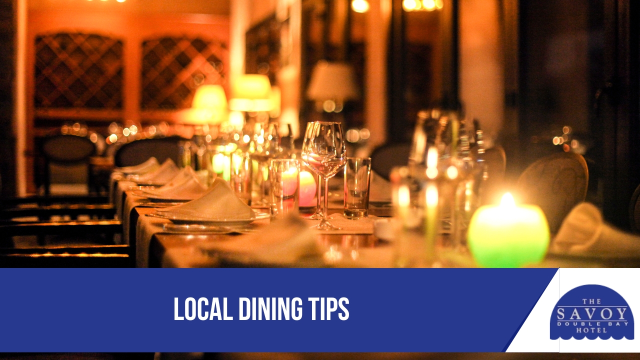 Local Dining Tips